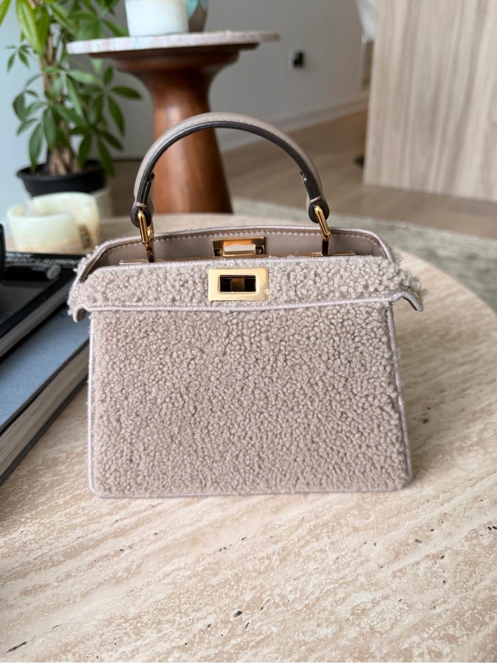 FENDI peekabo - brand new, comes with long strap & rain coat. stickers attached